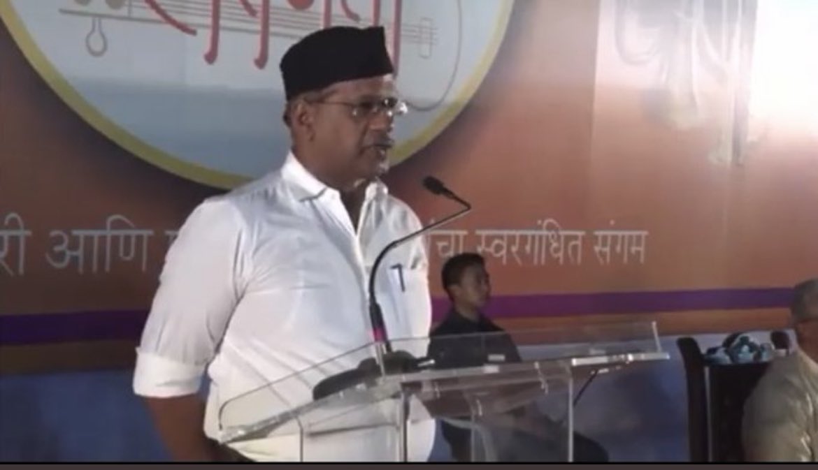 ஆர்.எஸ்.எஸ் கூட்டத்தில் உரையாற்றும் பாக். உளவாளியான விஞ்ஞானி பிரதீப் குருல்கர்